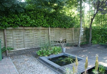 Kastanjepalen erfafscheiding Drachten - Foto 1