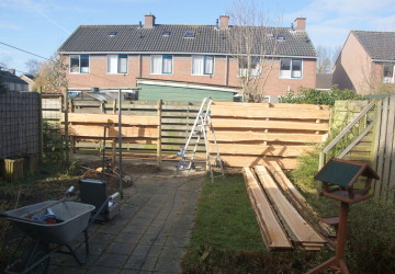 Aanleg natuurlijke schuttingen Zuidhorn - Foto 3