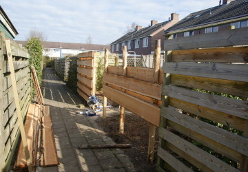 Aanleg natuurlijke schuttingen Zuidhorn - Foto 4