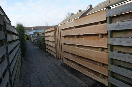 Aanleg natuurlijke schuttingen Zuidhorn