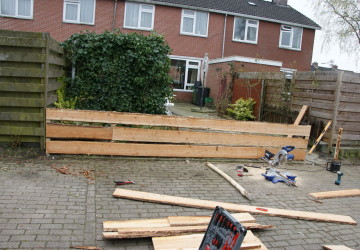 Aanleg natuurlijke schuttingen Zuidhorn - Foto 13