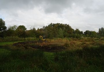 Uitdiepen verlandingszone petgat, Midwolde - Foto 3