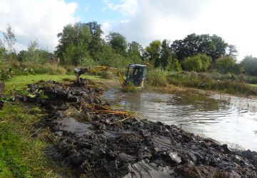 Uitdiepen verlandingszone petgat, Midwolde